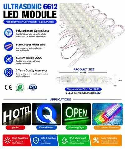 DMLED DC12V 1.5W Ultrasonic Led Module
